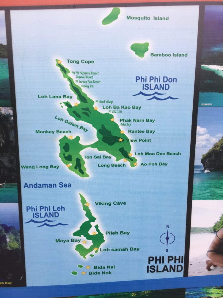 MAPA PHI PHI ISLANDS